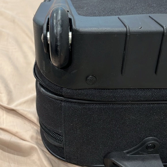 Swiss Gear Granada Laptop Case on wheels fully retractable handle bag strap blk - Picture 8 of 16